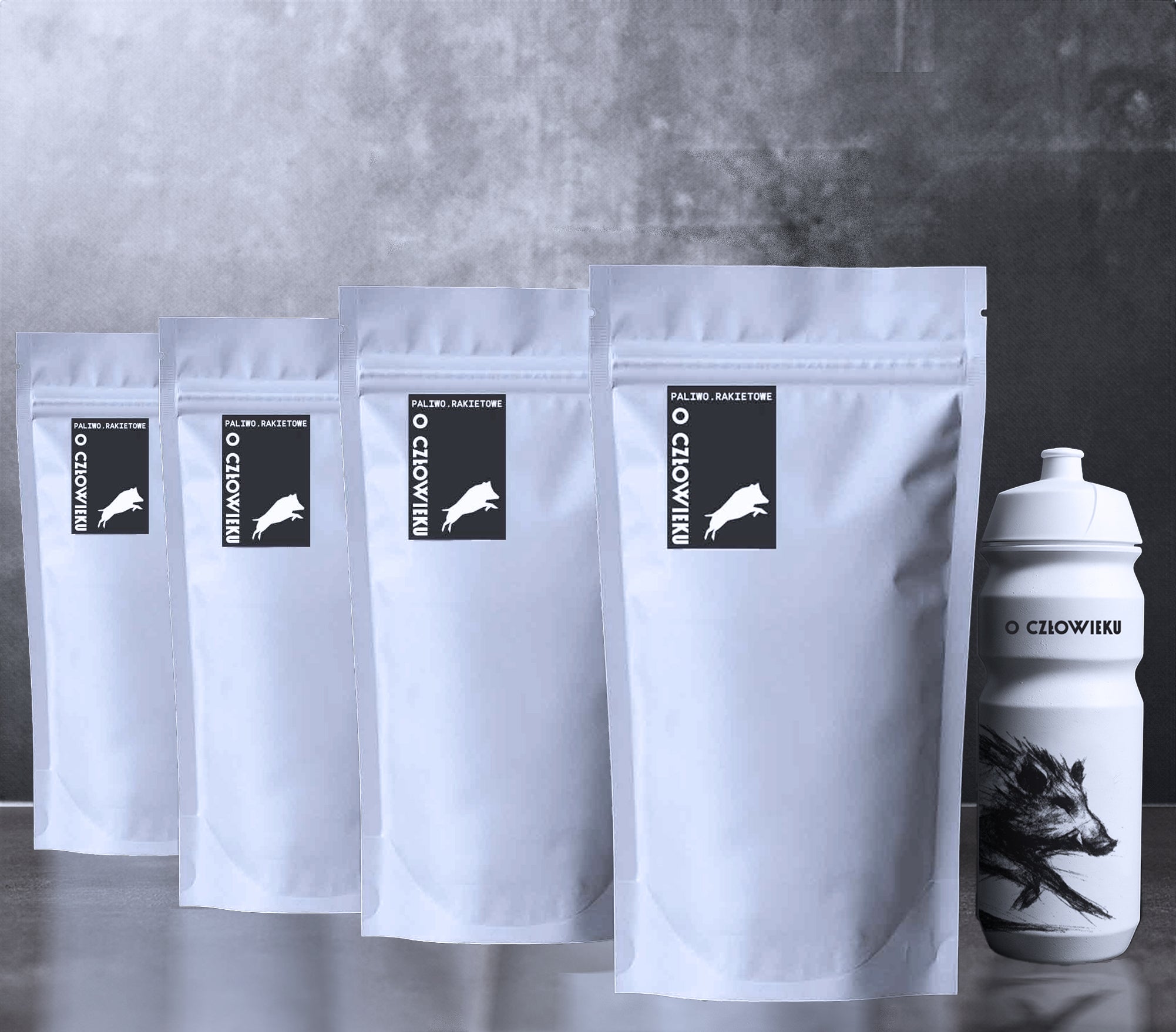 ALL WHITE 4X Paliwo rakietowe 3.6 kg (20x160 g CHO) O-CZŁOWIEKU